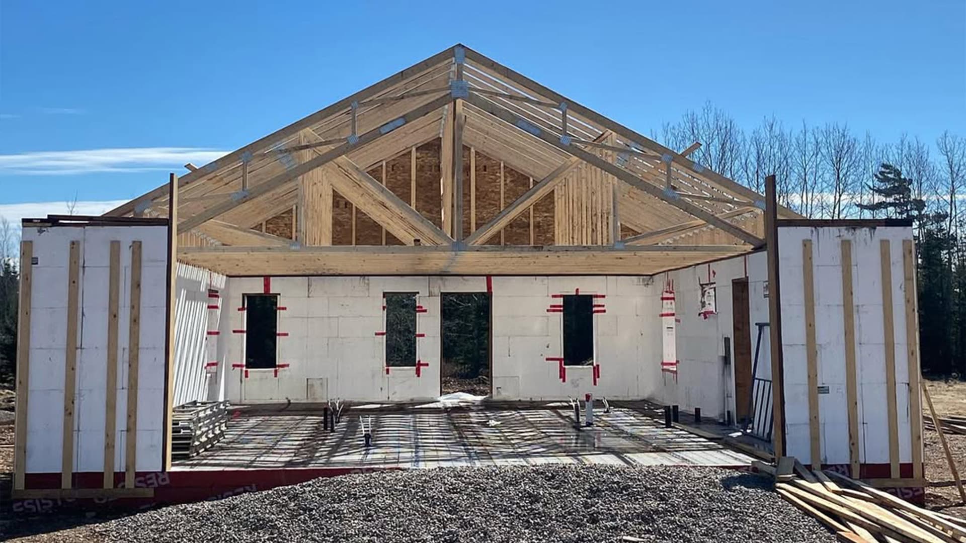 ICF construction in Truro Nova Scotia by Son of a Builder